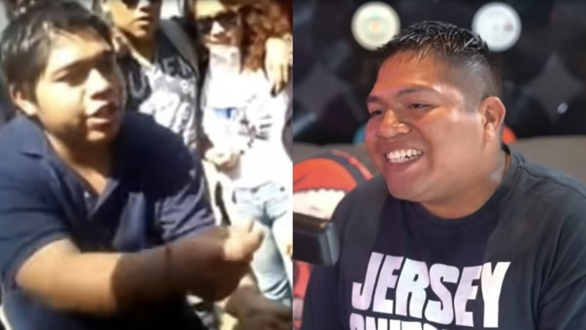 Antes y después de MC Dinero